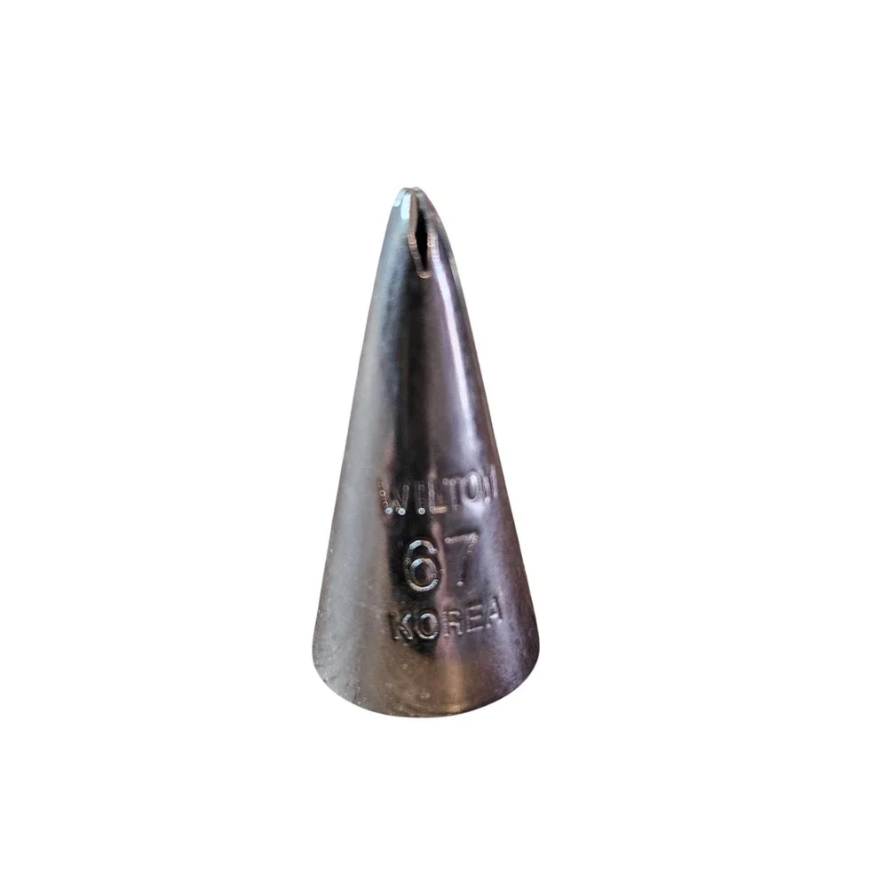 Wilton‎ Vintage Icing Piping Tips Set of 5 Korea Stainless Steel 3 16 21 67 104